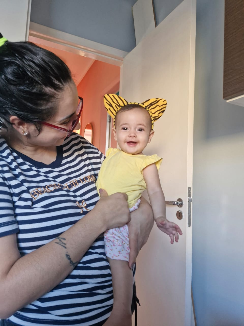 Catarina e mamãe — momento especial (2)